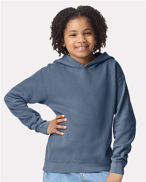 Comfort Colors 1467Y Youth Garment-Dyed Lightweight Hooded Sweatshirt