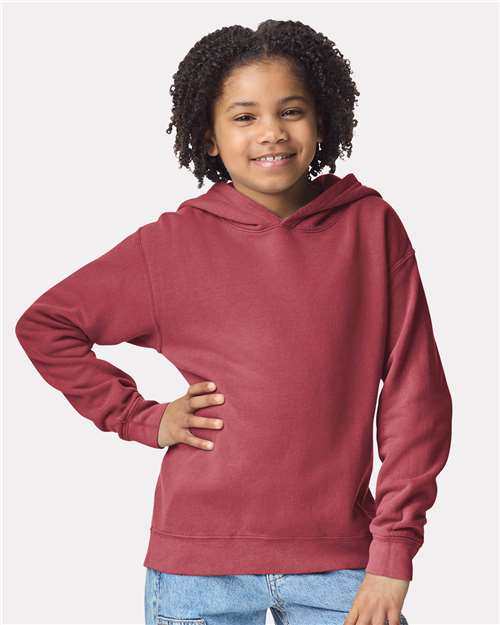 Comfort Colors 1467Y Youth Garment-Dyed Lightweight Hooded Sweatshirt